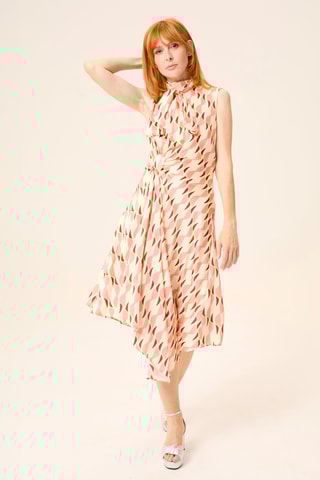 Vestido midi - Rosa