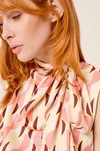 Vestido midi - Rosa