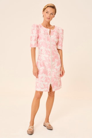 Vestido direito - Rosa