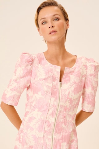 Vestido direito - Rosa