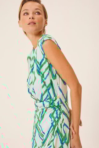 Vestido traçado - Branco
