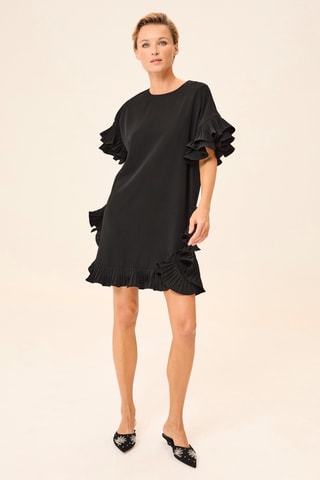 Vestido direito - Preto