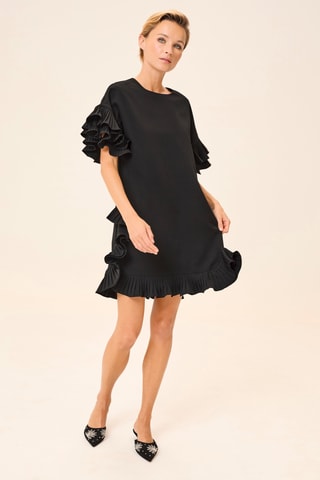 Vestido direito - Preto