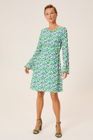 Vestido estilo patinadora - Azul-cobalto