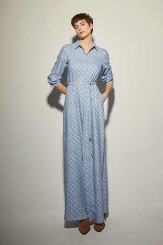 Vestido comprido - Violeta