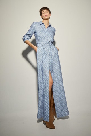 Vestido comprido - Violeta