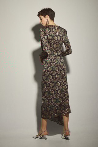 Vestido midi - Preto 