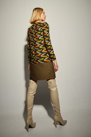 Vestido direito - Preto