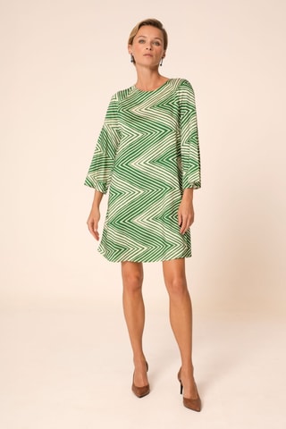 Vestido direito - Bege