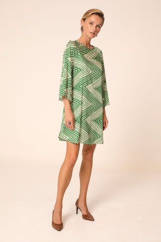 Vestido direito - Bege