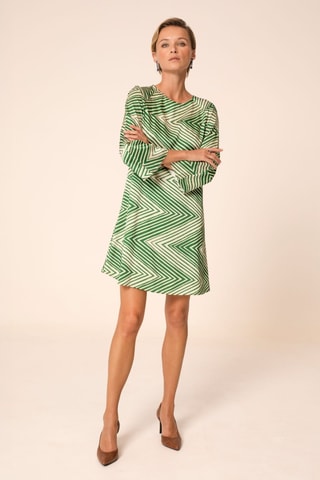 Vestido direito - Bege