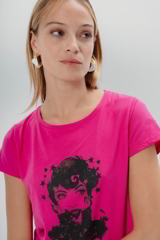 T-shirt - Fúcsia