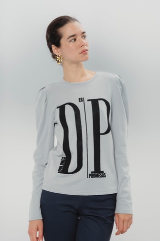 T-shirt - Azul-celeste