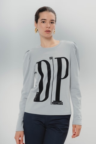 T-shirt - Azul-celeste