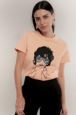 T-shirt - Salmão