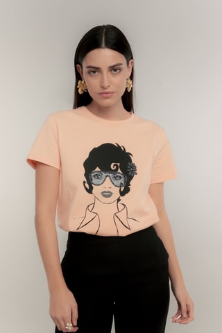 T-shirt - Salmão