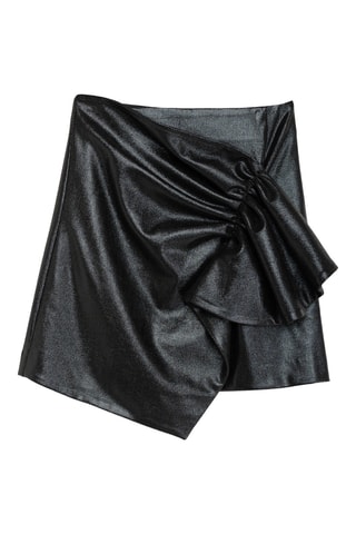Saia traçada - Preto