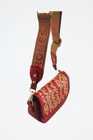 Mala a tiracolo - Vermelho e dourado