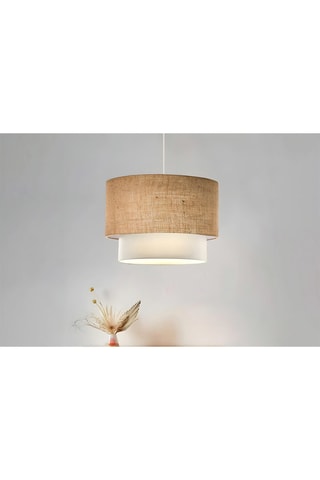 Hanglamp - Beige - 9-15 W