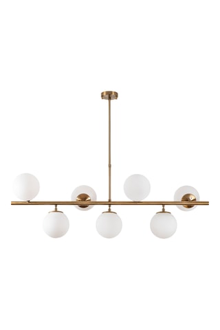 hanglamp Fazli - Goudkleurig - 7 x 40 W