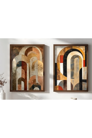 2 Wanddecoraties - 70 x 50 cm