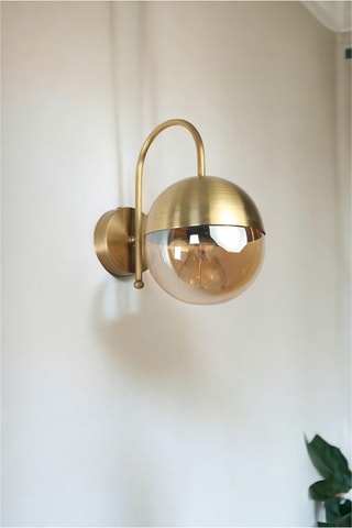 Wandlamp Küre - Goudkleurig - 60 W