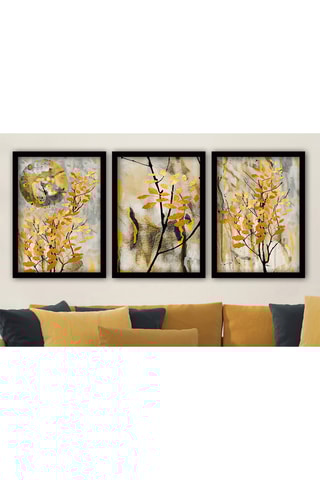 3 Wanddecoraties - 35 x 45 cm