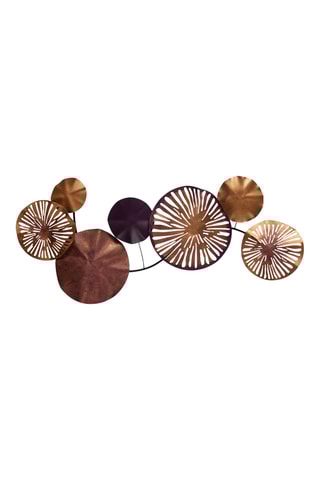 Wanddecoratie - 79 x 35 cm - Bronskleurig
