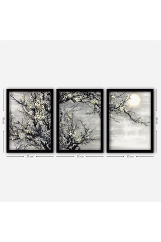 Triptyque - 35 x 45 cm