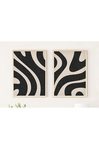 2 MDF Wanddecoraties Aimé - 50 x 70 cm