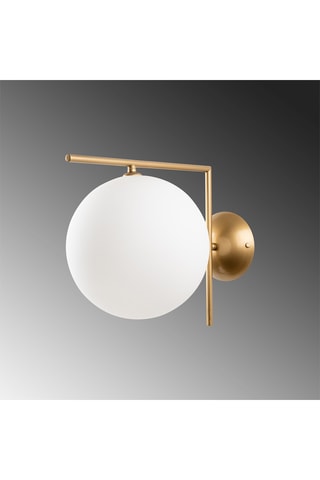 Wandlamp - Goudkleurig en Wit - 10 W
