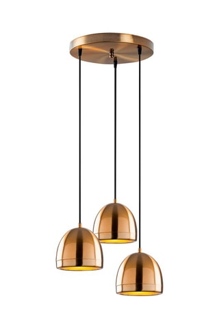 Hanglamp - Goudkleurig - 3 x 40 W 