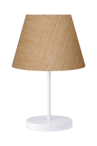 Tafellamp Ayd - Beige en Wit - 60 W