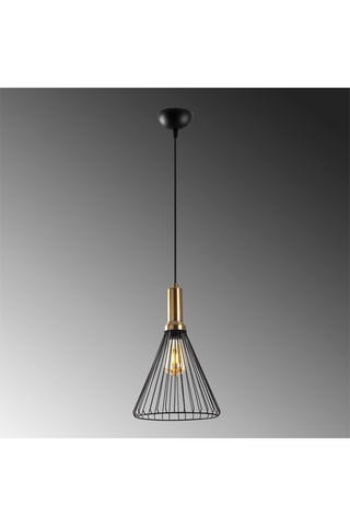 Candeeiro suspenso Dear - Preto - 15 W