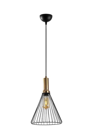 Candeeiro suspenso Dear - Preto - 15 W