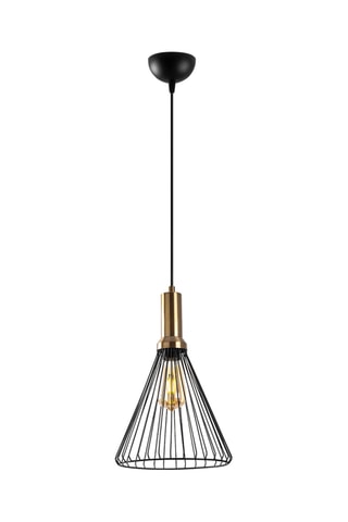Candeeiro suspenso Dear - Preto - 15 W