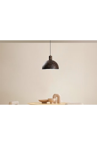 Candeeiro suspenso Kure 993 - Castanho-escuro - 40 W