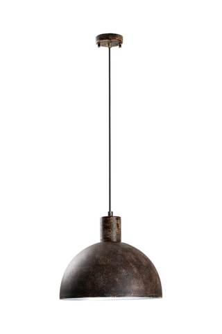 Candeeiro suspenso Kure 993 - Castanho-escuro - 40 W