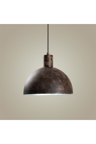 Candeeiro suspenso Kure 993 - Castanho-escuro - 40 W