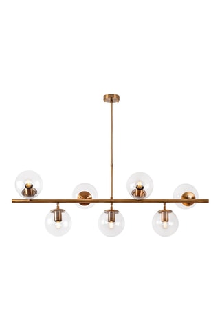 hanglamp Fazli - Goudkleurig - 7 x 40 W
