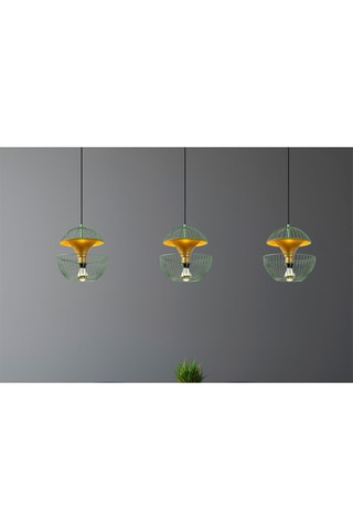 Hanglamp Telmander - Groen - 40 W