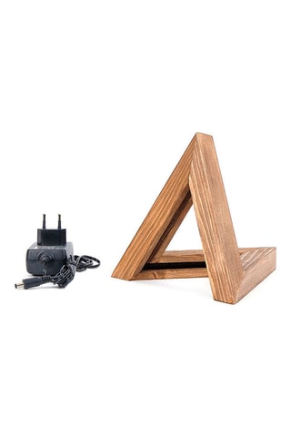 Rubberhouten Tafellamp KN02 - Naturel - 12 V