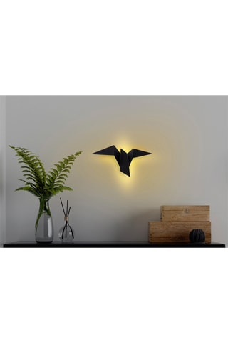 Applique murale LED Pacali - Noir - 1 W
