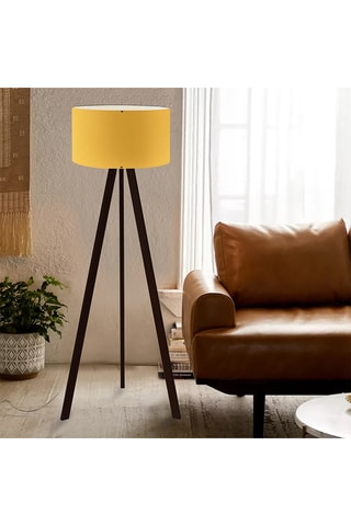 Lampadaire - Jaune - 60 W - 140 cm