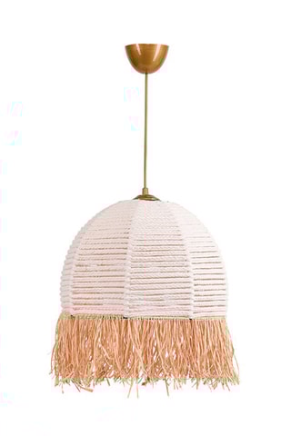 Hanglamp TM222 - Wit en Beige - 60 W