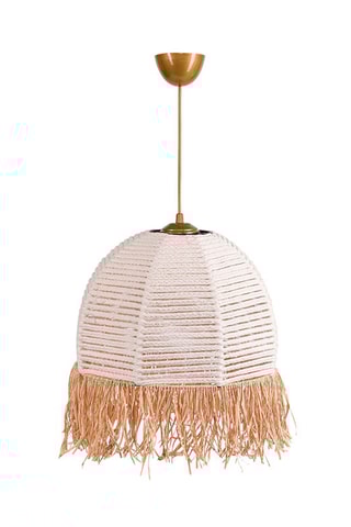 Hanglamp TM222 - Wit en Beige - 60 W