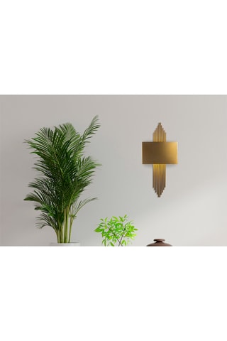 Wandlamp -  Bronskleurig - 40 W