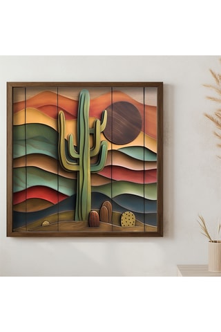 Wanddecoratie - 50 x 50 x 3,5 cm