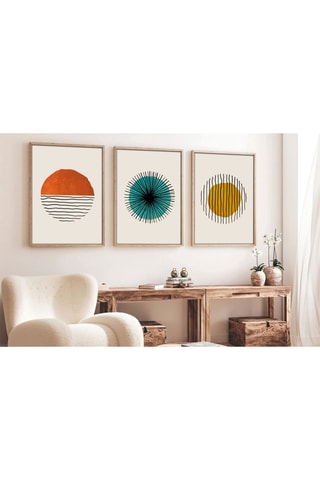 3 tableaux Ursule2 - 70 x 50 cm