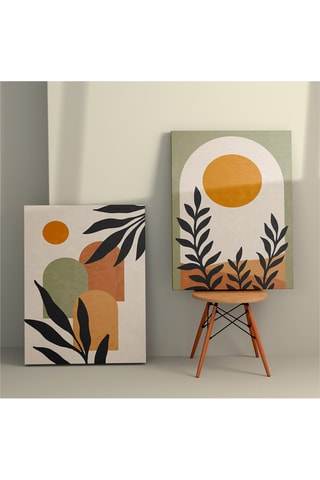 2 Wanddecoraties - 70 x 50 cm